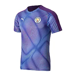 Футболка Puma MAN CITY STADIUM LEAGUE MEN'S JERSEY Чоловіки р.2XL Блакитний/Фіолетовий