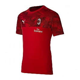 Футболка Puma AC Milan Casuals Men's Tee Чоловіки р.S Чорний/Червоний
