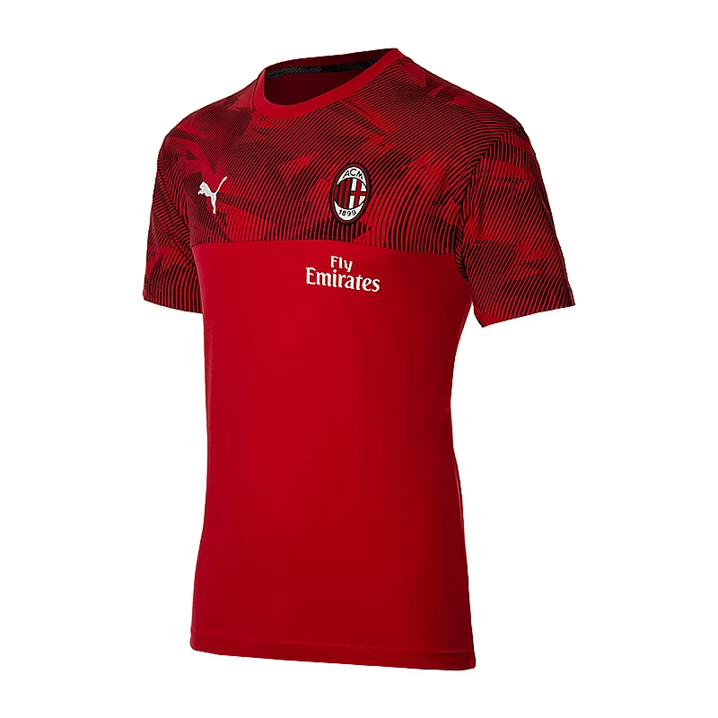 Футболка Puma AC Milan Casuals Men's Tee Чоловіки р.S Чорний/Червоний