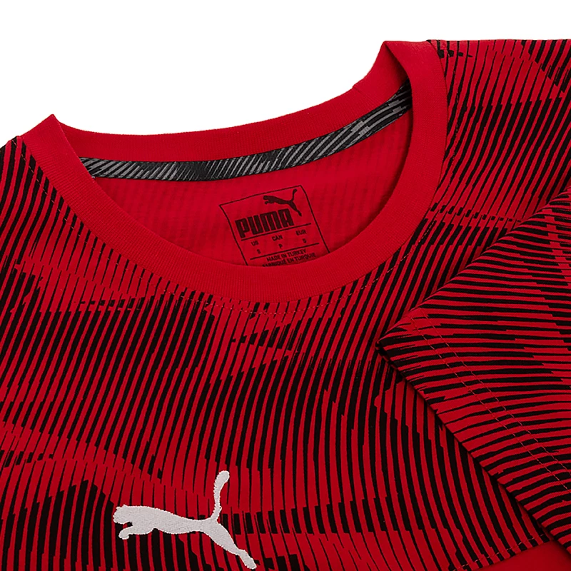 Футболка Puma AC Milan Casuals Men's Tee Чоловіки р.S Чорний/Червоний