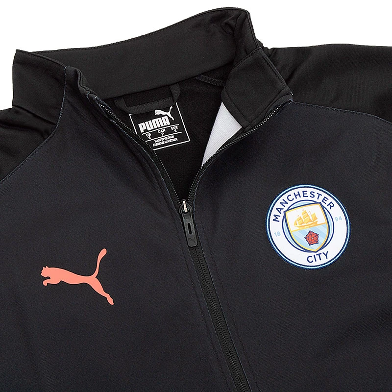 Толстовка Puma MCFC Stadium International Jacket Чоловіча р.S Чорний