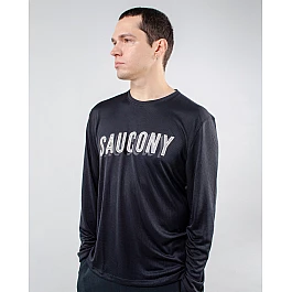 Кофта Saucony STOPWATCH LONG SLEEVE Чоловіча р.S