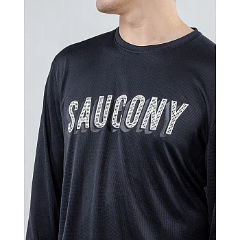 Кофта Saucony STOPWATCH LONG SLEEVE Чоловіча р.S