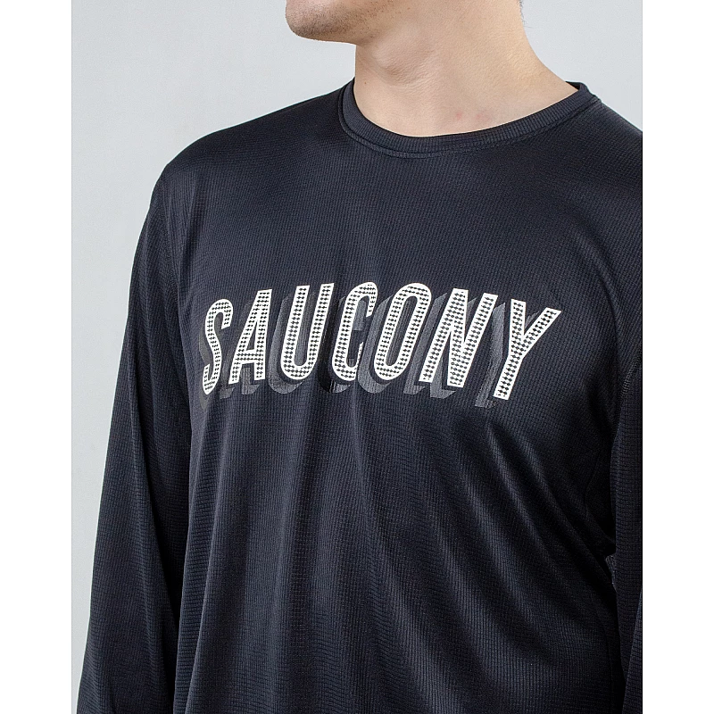 Кофта Saucony STOPWATCH LONG SLEEVE Чоловіча р.S