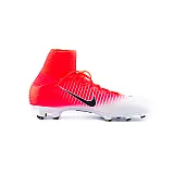 Бутси Nike MERCURIAL SUPERFLY V FG JR Унісекс (8-15) р.38.5 Білий/Червоний