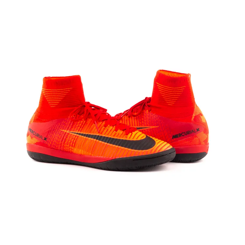 Бутси Nike MERCURIALX PROXIMO II DF IC Чоловіки р.42 Чорний/Червоний