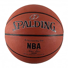 М'яч Spalding NBA SILVER OUTDOOR Унісекс р.5 Помаранчевий