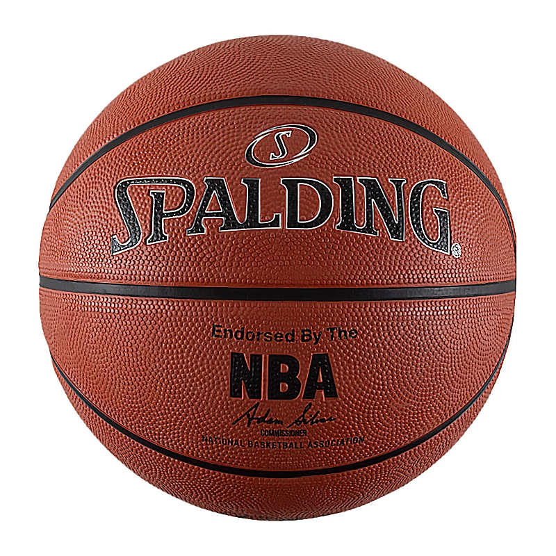М'яч Spalding NBA SILVER OUTDOOR Унісекс р.6 Помаранчевий
