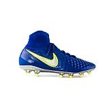 Бутси Nike MAGISTA OBRA FG JR Унісекс (8-15) р.36.5 Салатовий/Синій