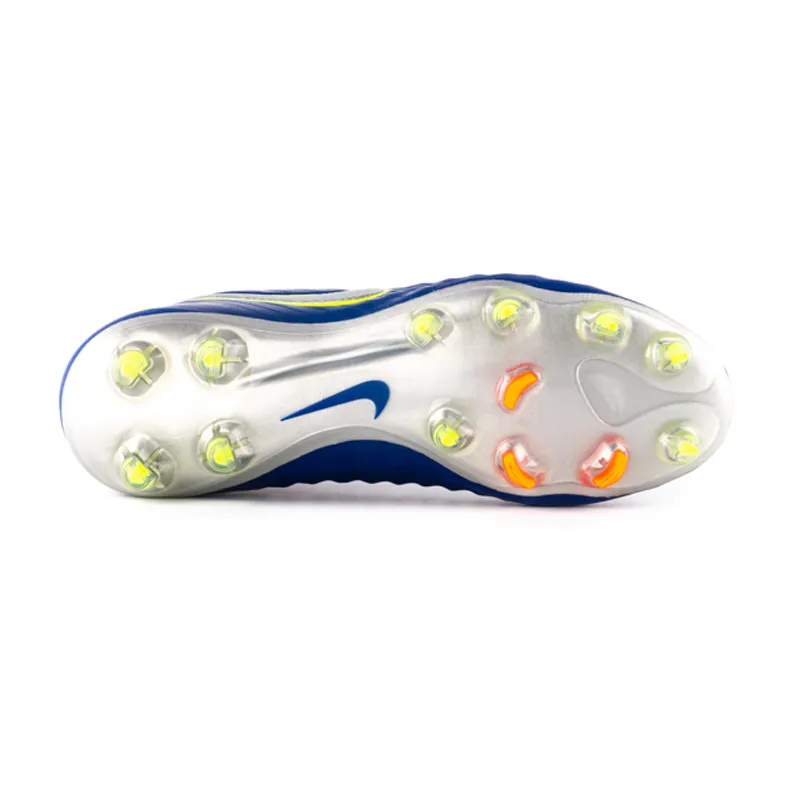 Бутси Nike MAGISTA OBRA FG JR Унісекс (8-15) р.36.5 Салатовий/Синій