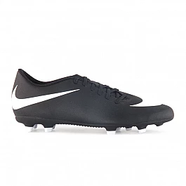 Бутси Nike BRAVATA II FG Унісекс р.47.5 Білий/Чорний