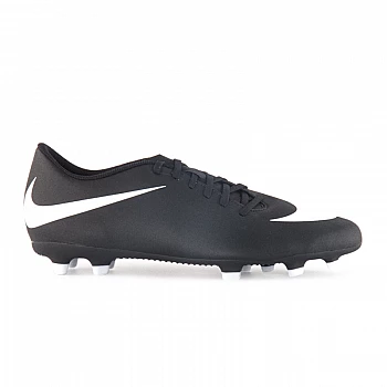 Бутси Nike BRAVATA II FG Унісекс р.47.5 Білий/Чорний