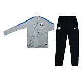 Костюм Nike INTER Y NK DRY SQD TRK SUIT K Хлопці (8-15) р.M Чорний/Сірий