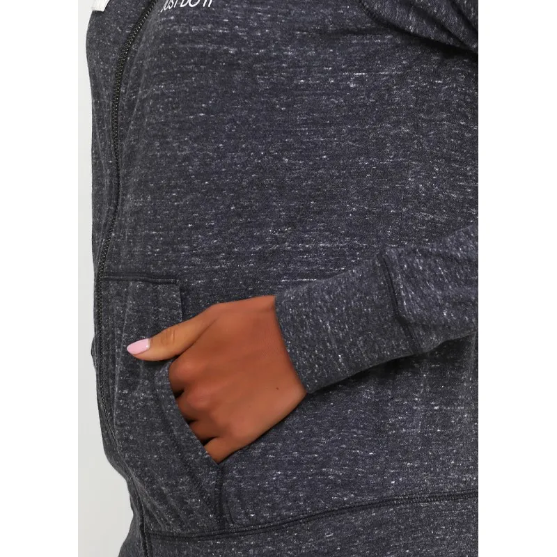 Кофта Nike W NSW GYM VNTG HOODIE FZ Жіноча р.L Сірий
