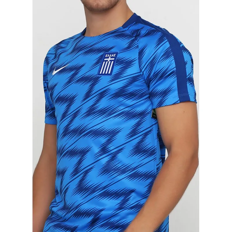 Футболка Nike GRE M NK DRY SQD TOP SS GX Чоловіки р.S Синій