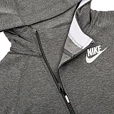Кофта Nike G NSW TCH FLC HOODIE FZ Дівчата (8-15) р.XL Сірий