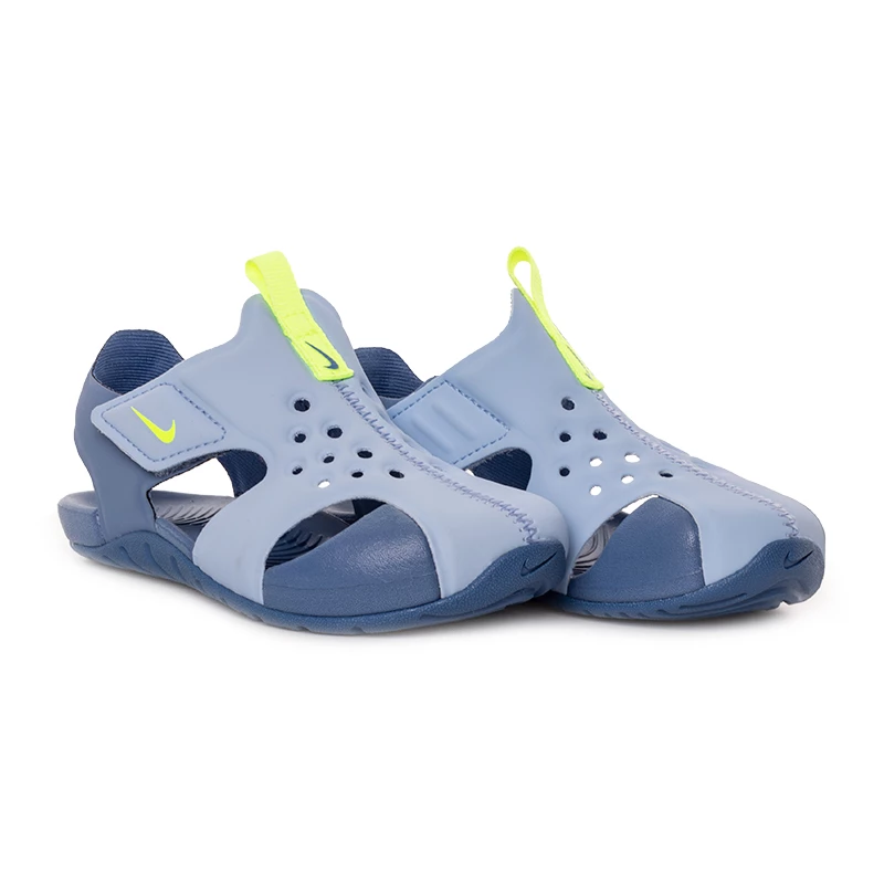 Тапочки Nike SUNRAY PROTECT 2 (TD) Хлопчик (3-8) р.17 Синій/Блакитний