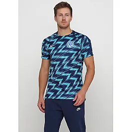 Футболка Nike SFZ M NK DRY SQD TOP SS GX Чоловіки р.S Бірюзовий/Синій