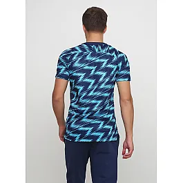 Футболка Nike SFZ M NK DRY SQD TOP SS GX Чоловіки р.S Бірюзовий/Синій