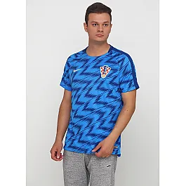 Футболка Nike CRO M NK DRY SQD TOP SS GX Чоловіки р.XL Синій/Блакитний