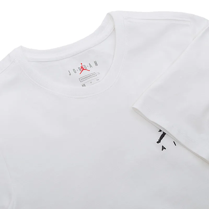 Футболка JORDAN M J JUMPMAN AIR EMBRD TEE Чоловіки р.M Чорний/Білий