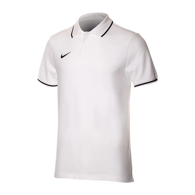 Футболка Nike TEAM CLUB 19 POLO L I F E S T Y L E Чоловіки р.S Білий