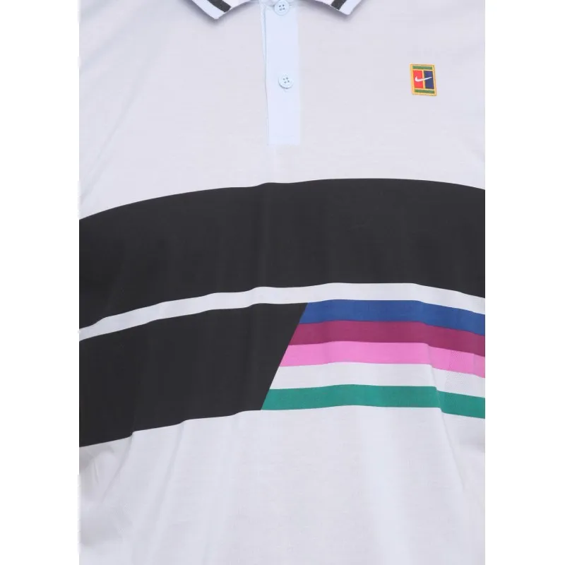 Футболка Nike M NKCT POLO MB NT Чоловіки р.S Комбінований/Білий