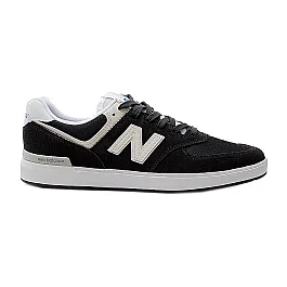Кросівки New Balance 574 Чоловіки р.41.5 Білий/Чорний