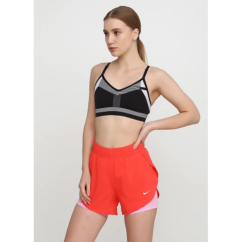 Топ Nike FLYKNIT INDY BRA Жінки р.XS Білий/Чорний