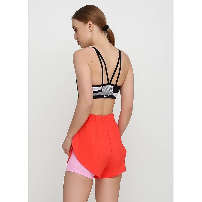 Топ Nike FLYKNIT INDY BRA Жінки р.XS Білий/Чорний