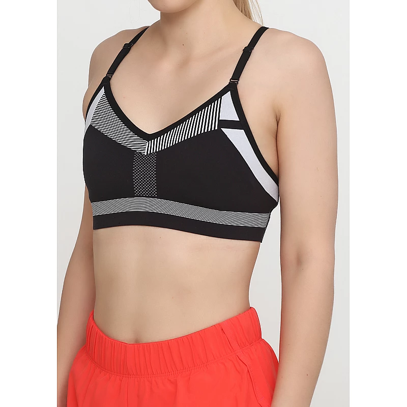 Топ Nike FLYKNIT INDY BRA Жінки р.XS Білий/Чорний