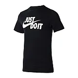 Футболка Nike M NSW TEE JUST DO IT SWOOSH Чоловіки р.S-T Чорний