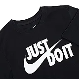 Футболка Nike M NSW TEE JUST DO IT SWOOSH Чоловіки р.S-T Чорний