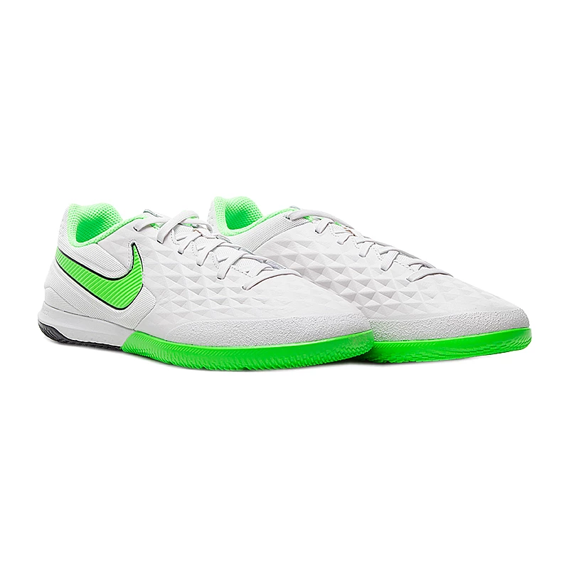 Бутси Nike React Tiempo Legend 8 Pro IC Унісекс р.42.5 Салатовий/Білий