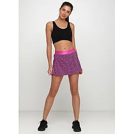 Спідниця Nike W NKCT DRY SKIRT STR PR Жінки р.XS Чорний/Фіолетовий