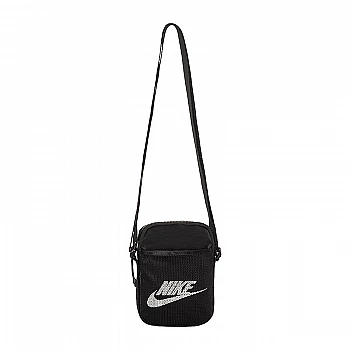 Сумка на плече Nike NK HERITAGE S SMIT Унісекс р.MISC Білий/Чорний