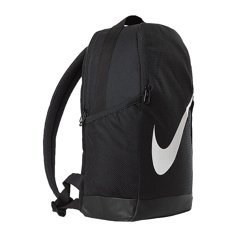 Рюкзак Nike Y NK BRSLA BKPK - FA19 Унісекс дитячий (8-15) р.MISC Білий/Чорний