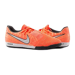 Бутси Nike ZOOM PHANTOM VENOM PRO IC Унісекс р.41 Помаранчевий/Білий