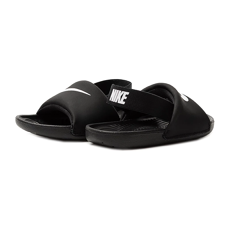 Тапочки Nike KAWA SLIDE (TD) Хлопчик (3-8) р.25 Білий/Чорний