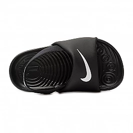 Тапочки Nike KAWA SLIDE (TD) Хлопчик (3-8) р.25 Білий/Чорний