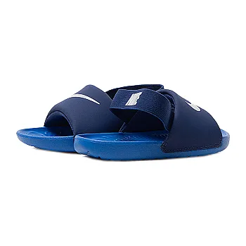 Тапочки Nike CHINELO KAWA SLIDE BT Хлопці (3-8) р.17 Білий/Синій