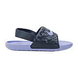 Тапочки Nike CHINELO KAWA SLIDE BT Хлопці (3-8) р.22 Чорний/Фіолетовий