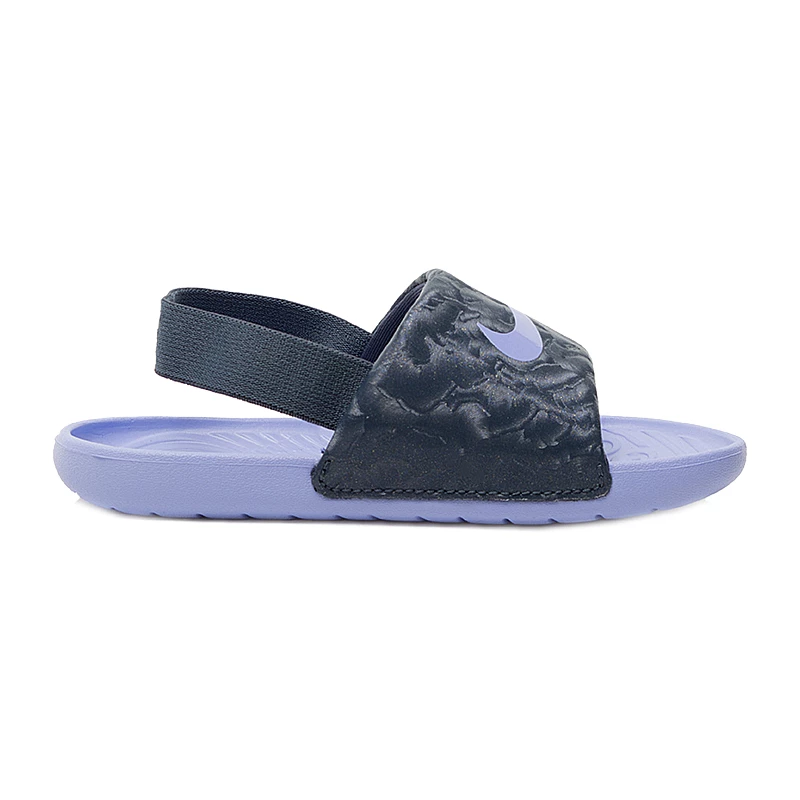 Тапочки Nike CHINELO KAWA SLIDE BT Хлопці (3-8) р.22 Чорний/Фіолетовий