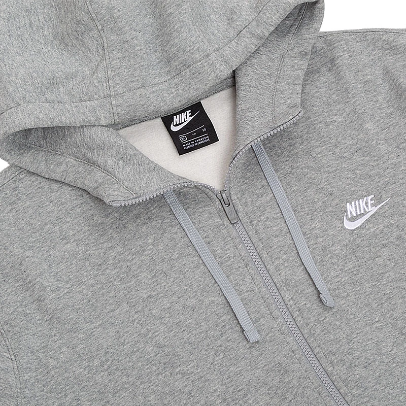 Толстовка Nike M NSW CLUB HOODIE FZ BB Чоловіча р.S