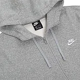 Толстовка Nike M NSW CLUB HOODIE FZ FT Чоловіки р.S Сірий