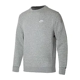 Толстовка Nike M NSW CLUB CRW BB Чоловіча р.M Сірий