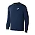 Толстовка Nike M NSW CLUB CRW BB Чоловіча р.L Синій/Білий