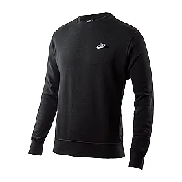 Толстовка Nike M NSW CLUB CRW FT Чоловіки р.XS Чорний