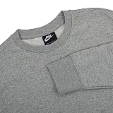 Толстовка Nike M NSW CLUB CRW FT Чоловіки р.S Сірий