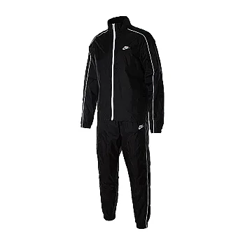 Костюм Nike M NSW SCE TRK SUIT WVN BASIC Чоловіки р.M Білий/Чорний